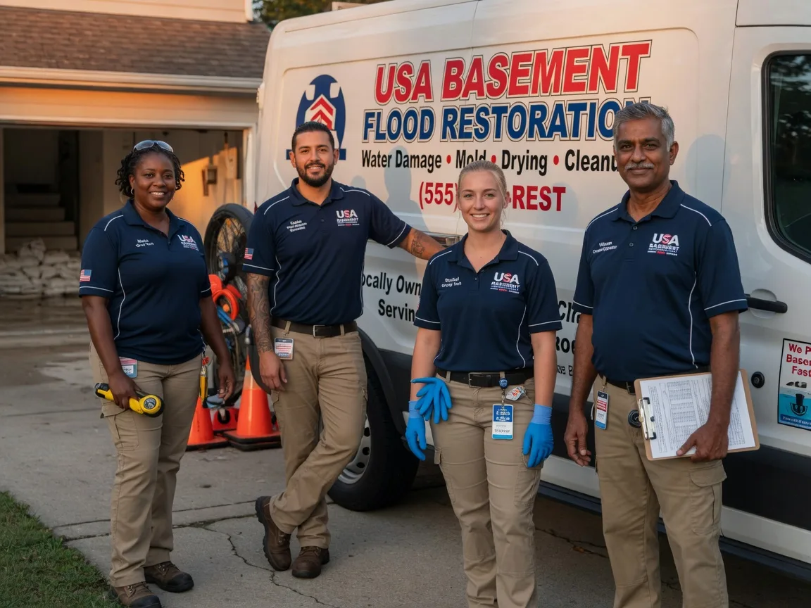 Basement Flood Cleanup company in Romayor, TX